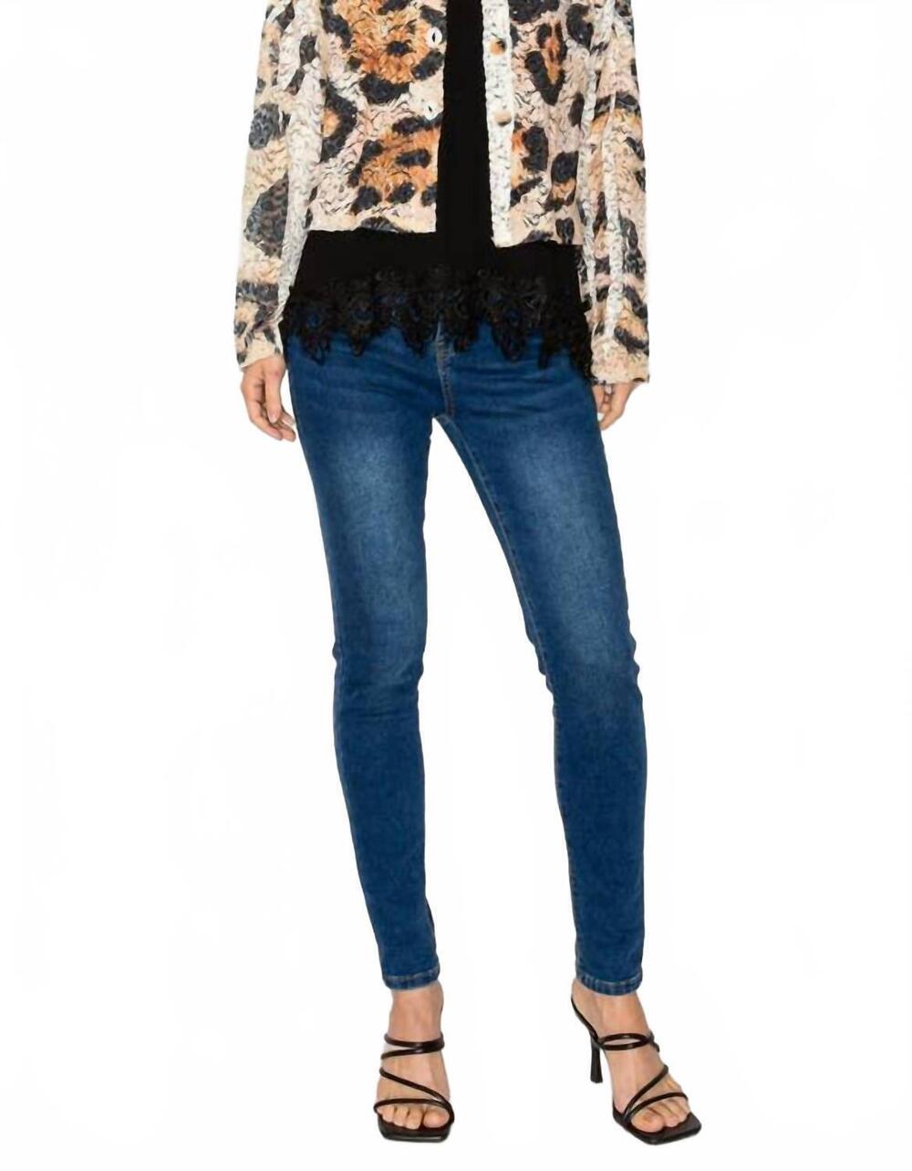 NEW ORIGAMI lace & sequin cropped button-up jacket in leo